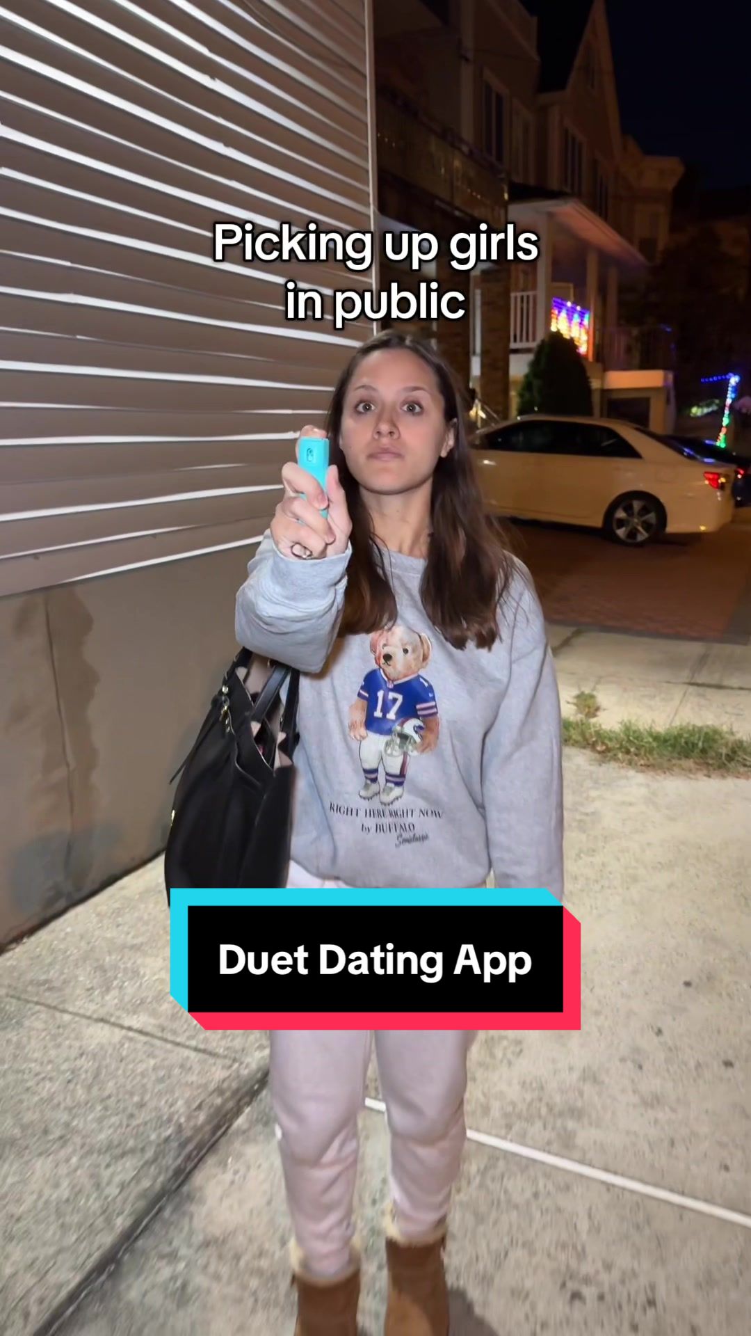 I can’t believe she found her fiancé thanks to @duet.app #pickupline #pickingupgirls #datingapps #duet