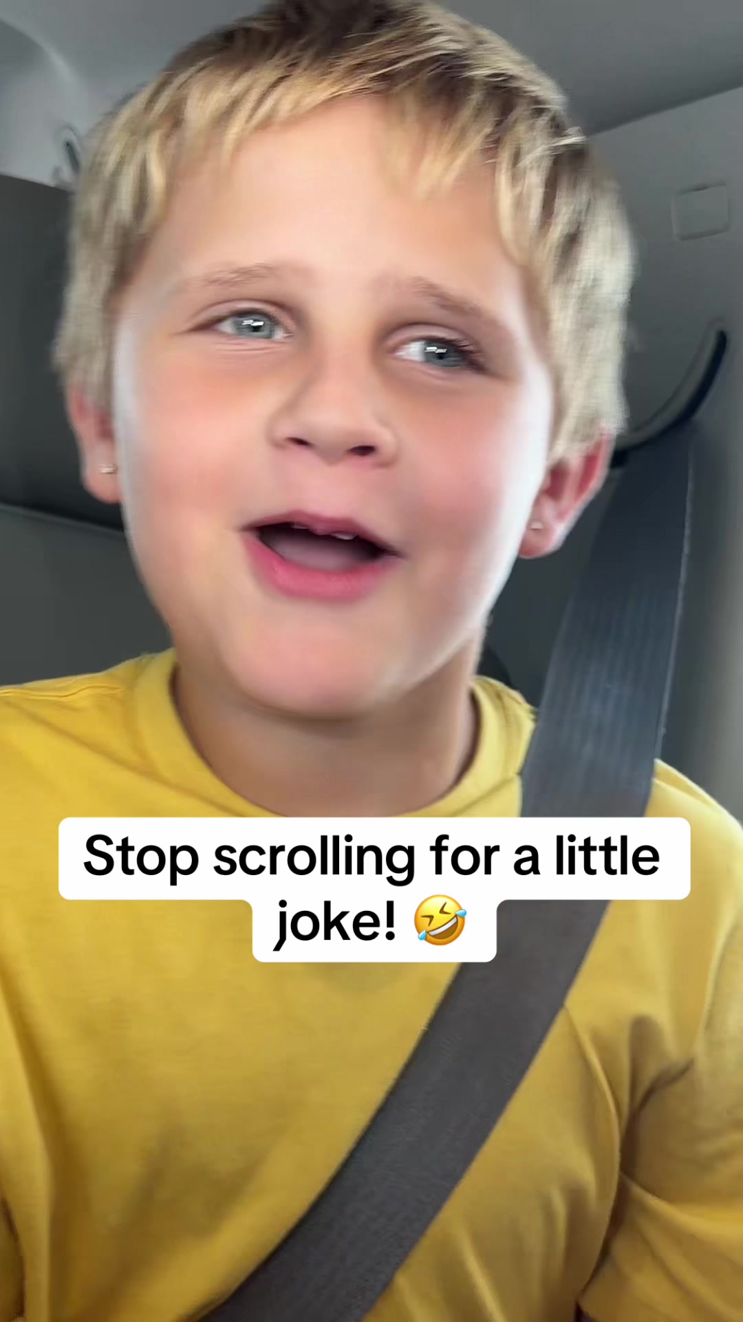 🚨STOP SCROLLING AND LISTEN TO MY SONS JOKE OF THE DAY 🚨