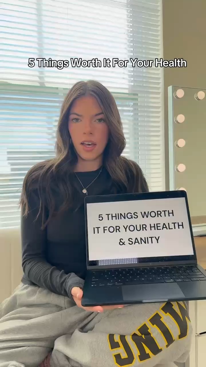 5 things worth is for your health
