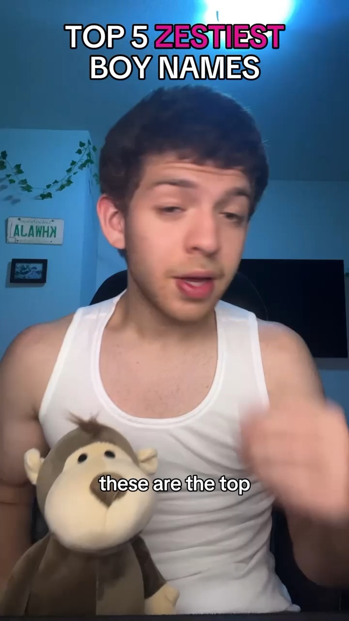 Top 5 Zestiest boy names