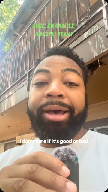 First tech examples what do you think? #ugc #ugcmale #ugcexample #ugcblackmale #ugccreator ugctech ugcexample