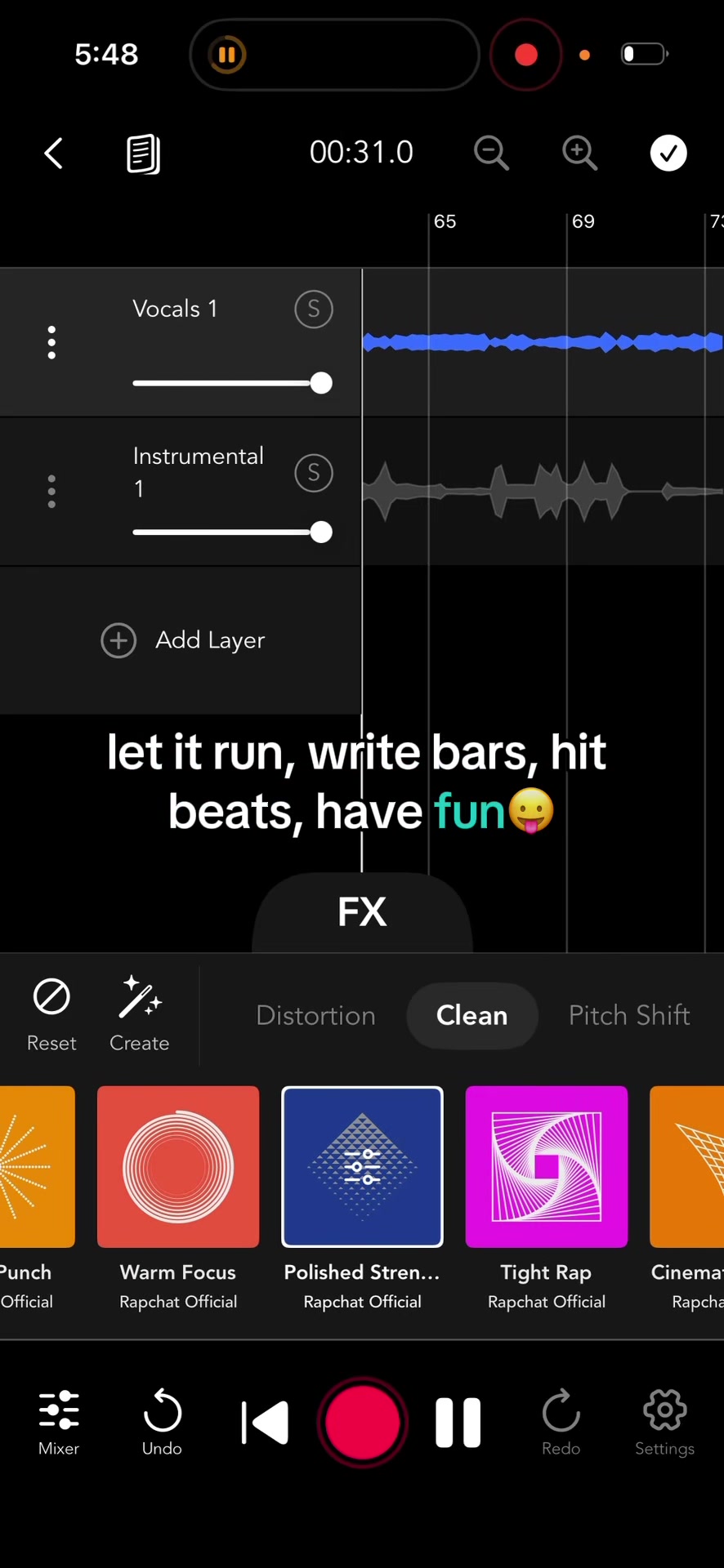Your verse? Record it in Rapchat. #ad #beatmaking #tryrapchat #rapchat #kr429