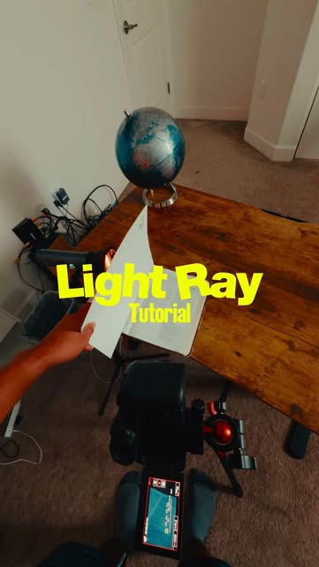 This is how to get that light ray effect! I’m using small right light Fear thou not; for I am with thee: be not disma...