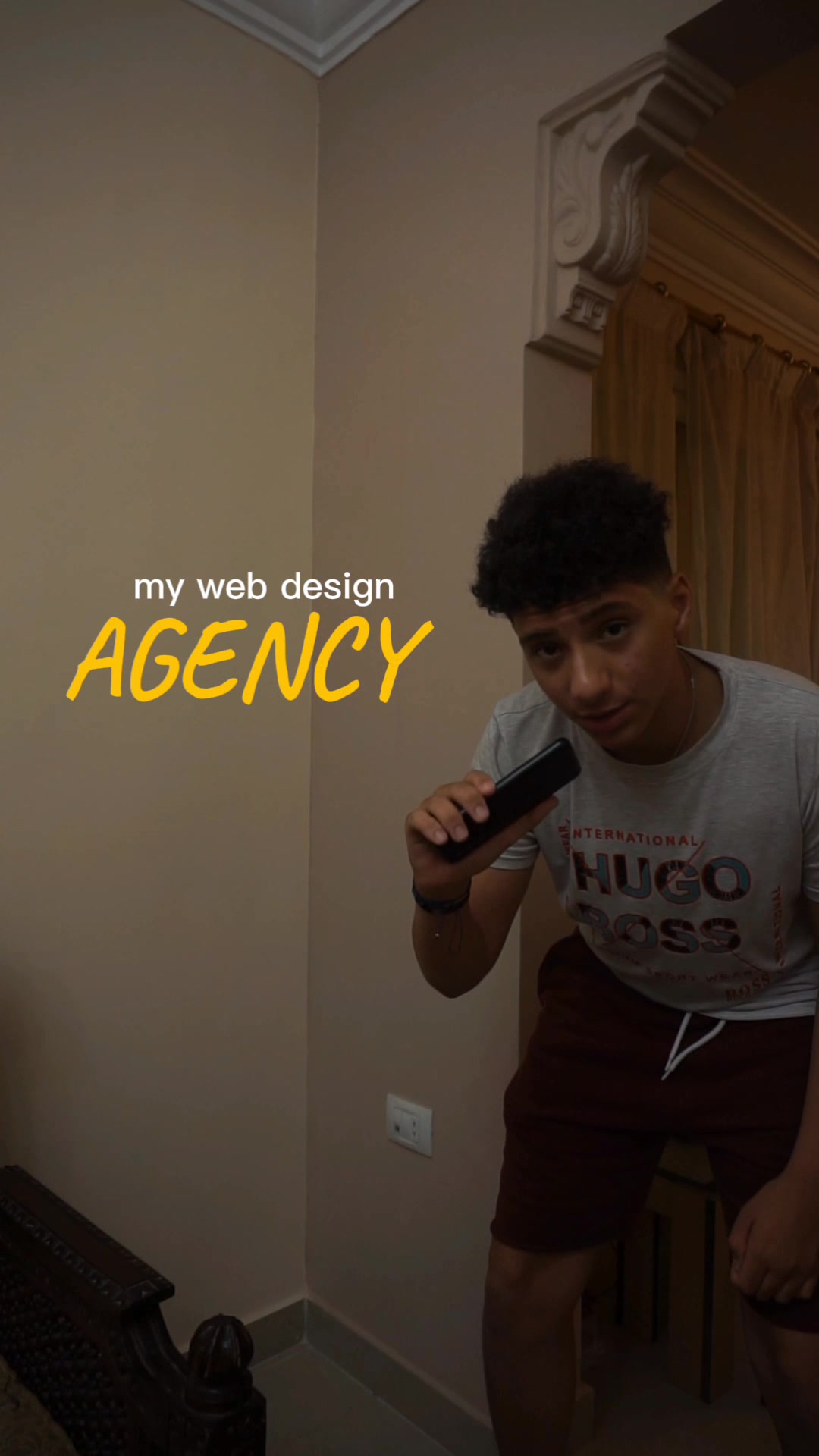 here's how I got my first client for my web design agency! #youngentrepreneur #smma #agency #website
