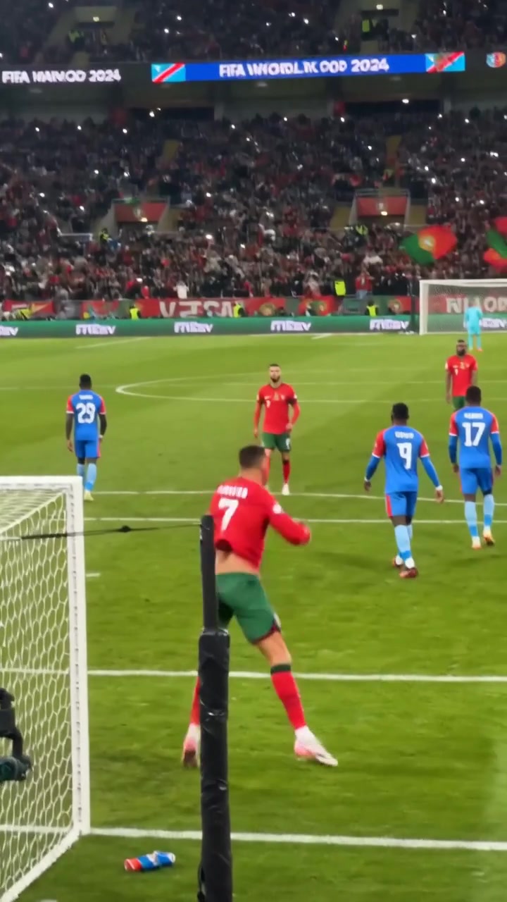 THE GOAL EVERY PORTUGAL FAN WANTED 💀🔥 | tutorial link in bio #ai #ronaldo #worldcup #football #fyp