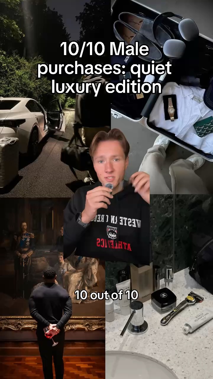 10/10 male purchases: quiet luxury edition