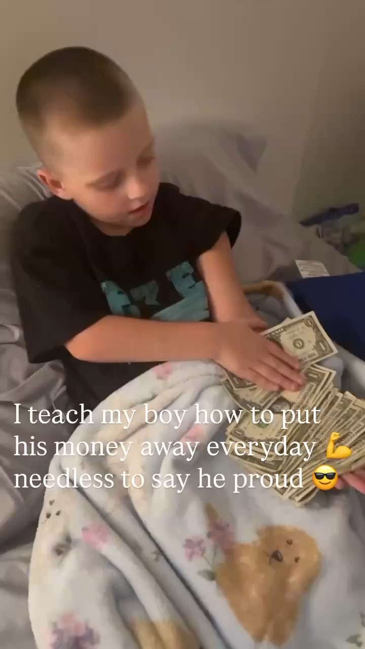 Just a boy who’s been saving all his dollars 💵