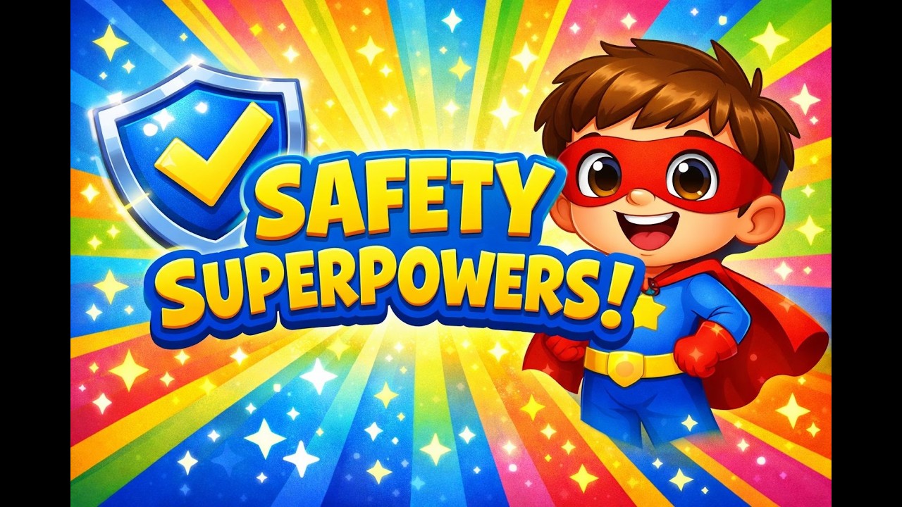 My Safety Superpowers | Kids Safety Made Fun Welcome to My Safety Superpowers! 🦸‍♂️✨ In this fun and kid-friendly vi...