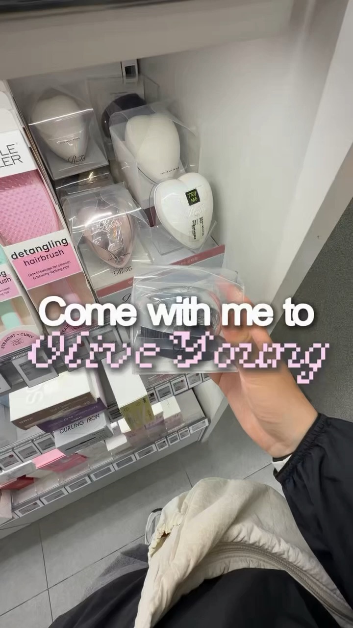 Olive Young shopping haul