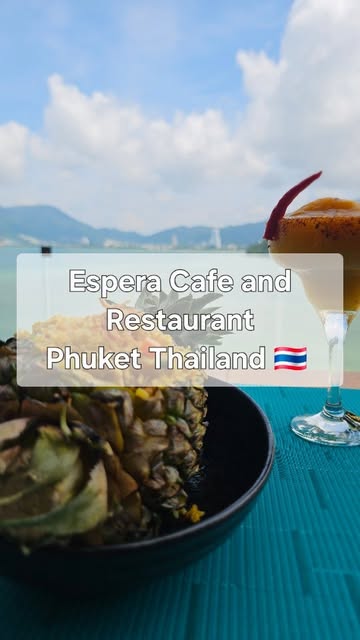 Where else in Phuket🇹🇭 can you get panoramic seaviews, amazing food and the best drinks?! Espera Cafe and Restauran...