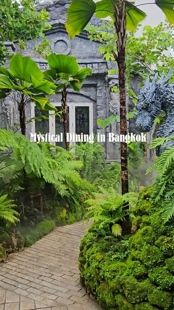 Would you dine in this magical forest? ✨️🐉🇹🇭 . . . #tudalootravels #traveltheworld #worldtravellers #travellingcou...