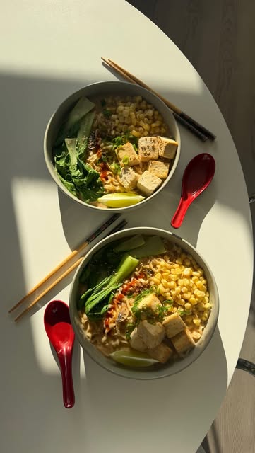this is how I make my broth for vegan ramen #vegan #vegetarian