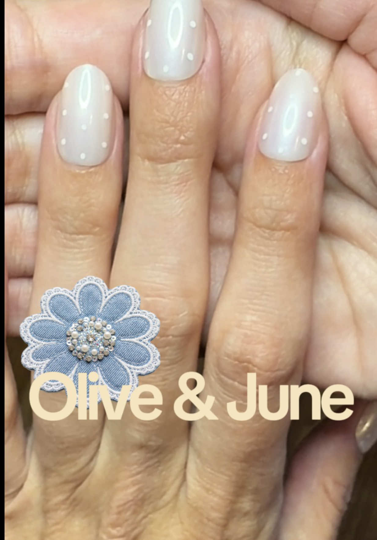 Just for fun! ☺️💅 a little example for one of my FAVE press-on brands @Olive & June 💖 #ugccommunity #ugcjourney #ug...