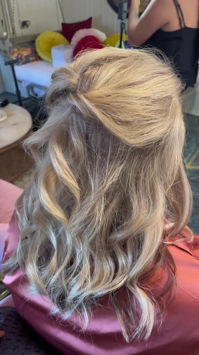 COME DO A WEDDING WITH ME !!#hair #salonlife #wedingtiktok #weddinghairstyle #hairtok