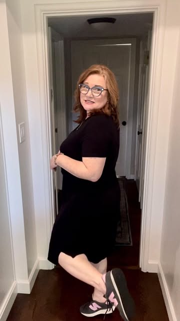 Rock your Sporty Spice Vibe! I love to be both chic and comfortable in a casual dress and sneakers. This is a great o...