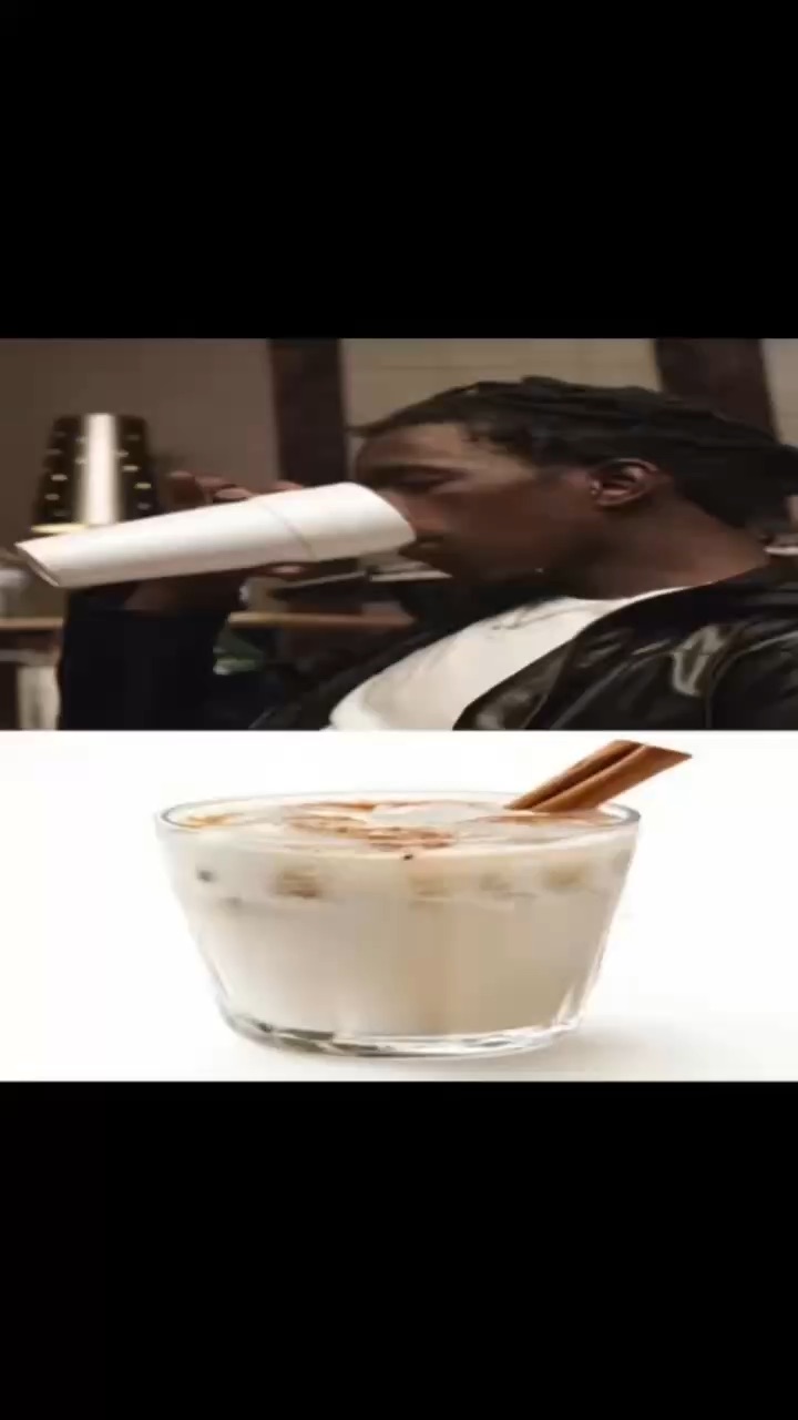 Young thug sipping