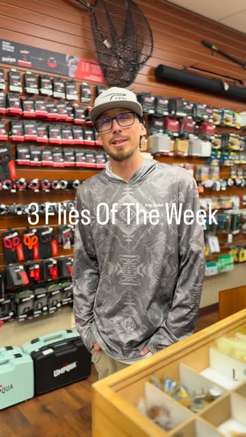 🎣 If I could only carry three flies this week, these would be them. The Chubby Chernobyl has been money for hopper-d...