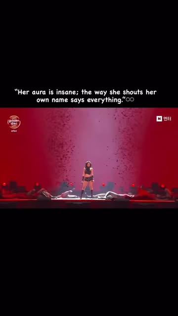 LIKE JENNIE DANCE BREAK @jennierubyjane SHE IS GOING INSANE @jennierubyjane PERFORMANCE AT GOLDEN DISC 40th AWARD SHO...