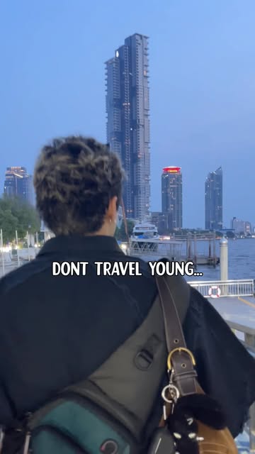 Yk its bad when your boss fully gets it and wishes he did the same when he was younger. #travel #traveling #livingabr...