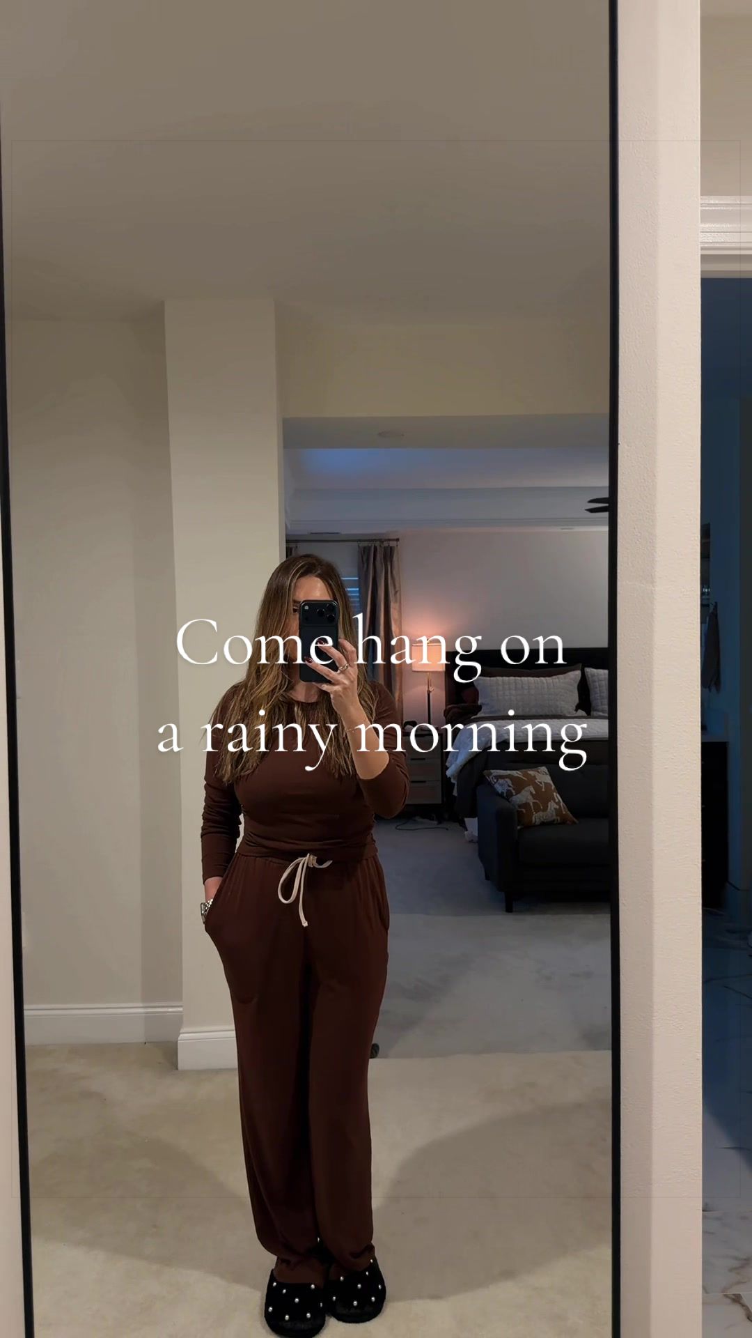 GRWM on a rainy morning #ugccreator #ugccontentcreator #ugccommunity #ugc @Quince Shop @tower28offichel @ColorScience...