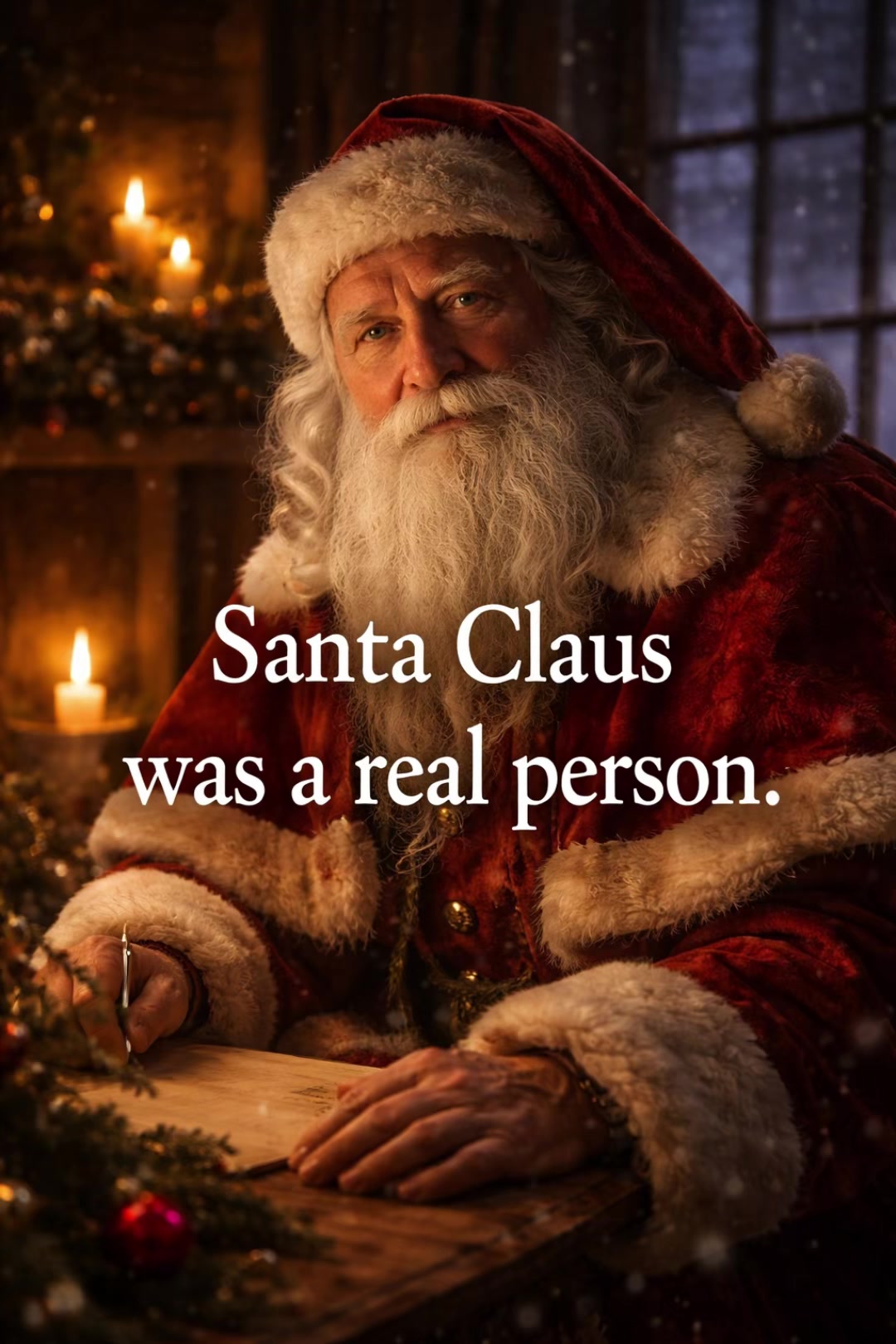 Santa Claus was real. #christmashistory #didyouknow #santaclaus #holidayfacts #historytok