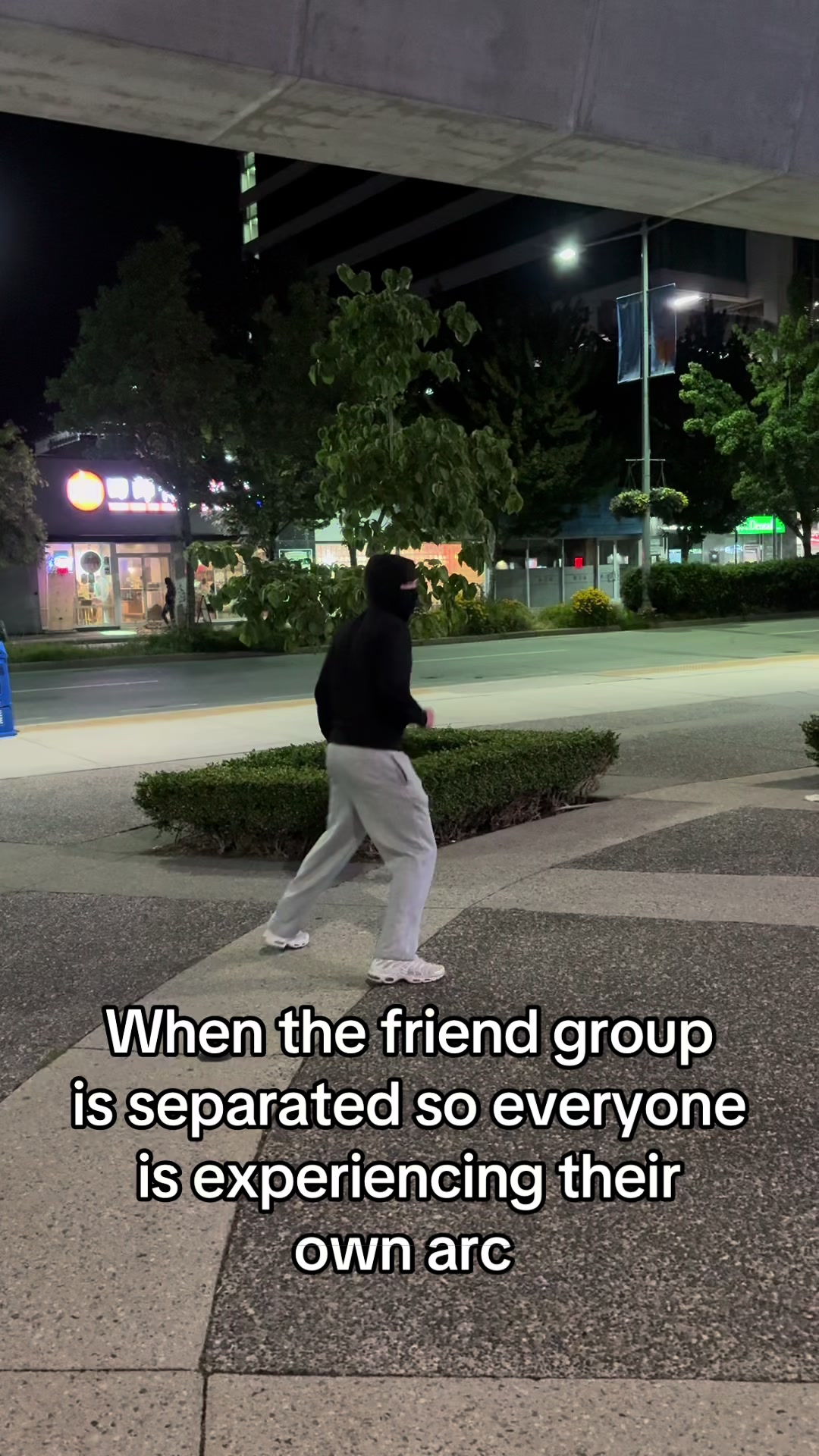 Why did the friend group separate so fast 😂 #relatable #fyp