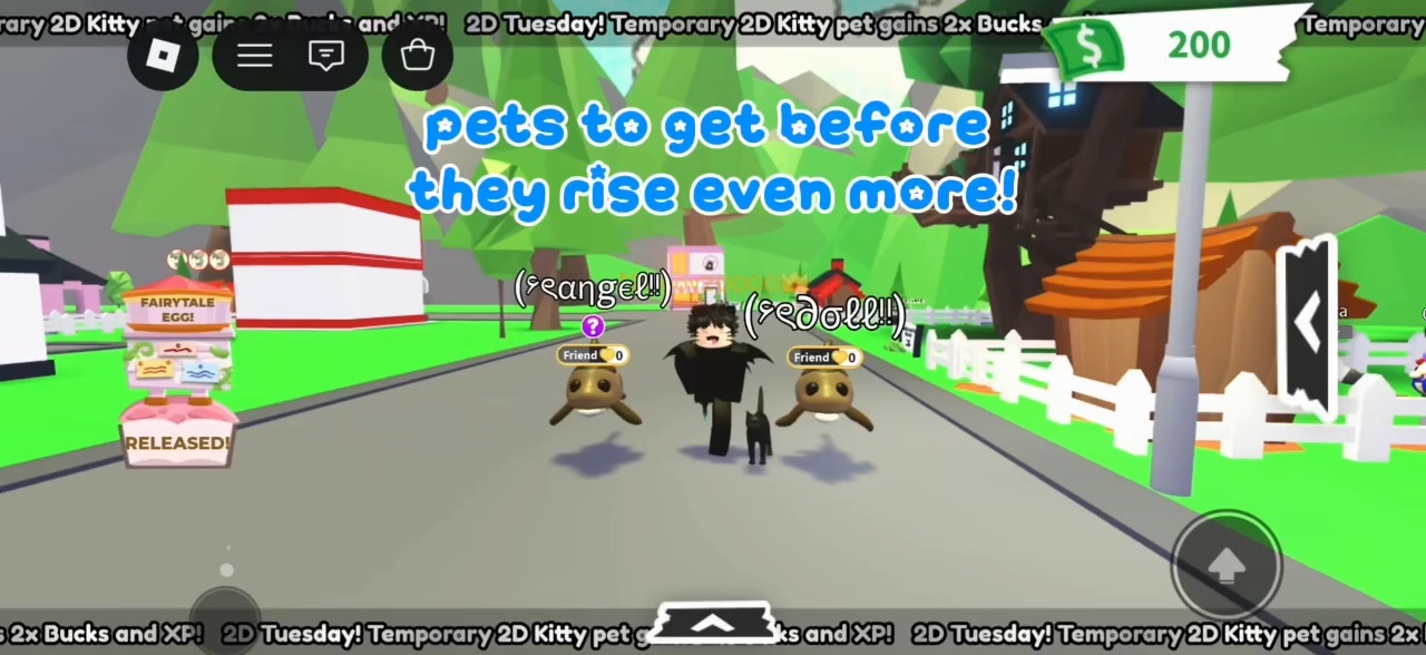 Adopt me pet advertisement