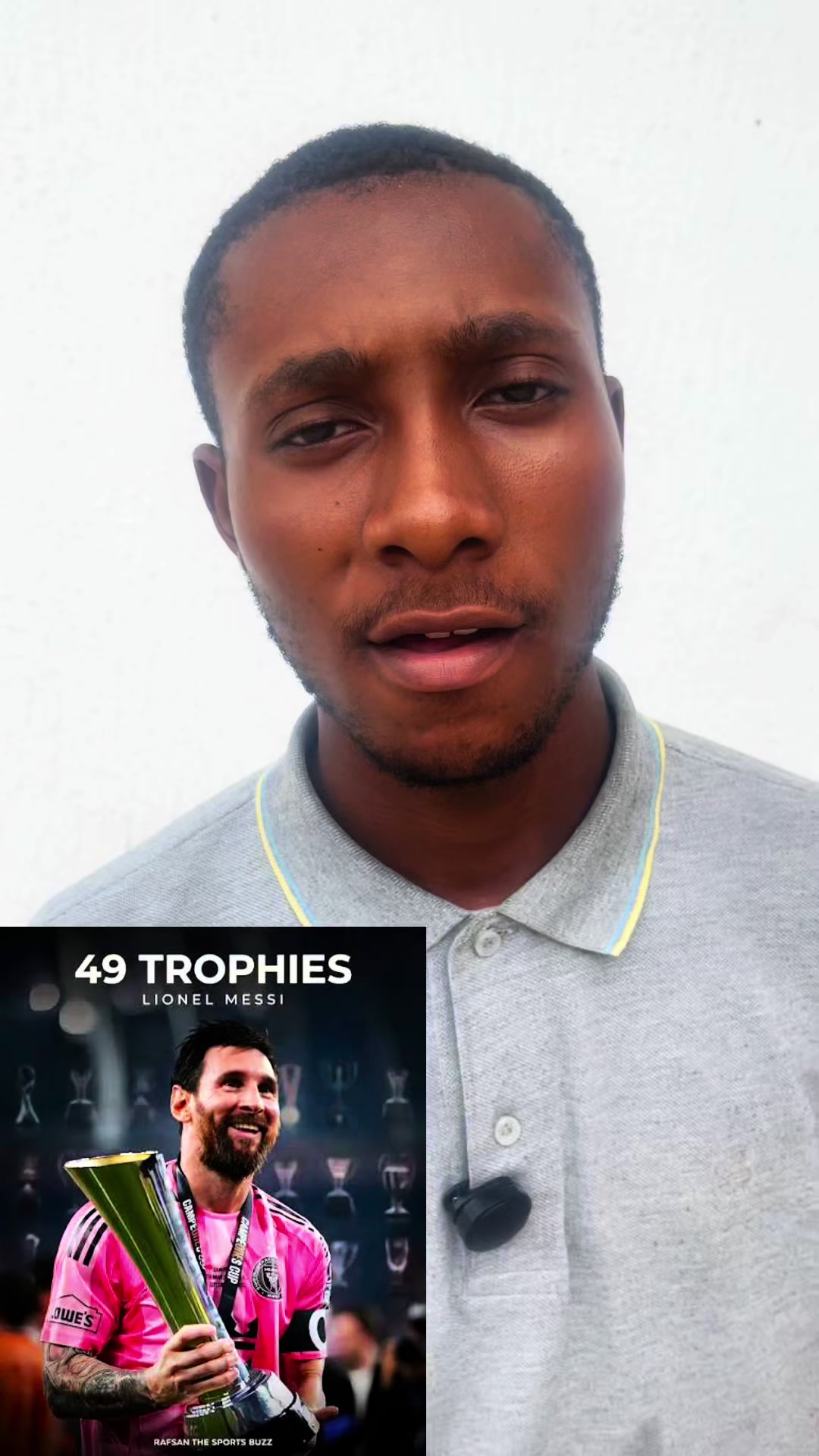 Lionel Messi won his 49tg career trophy making far the most the decorated player ever not even your club comes close...