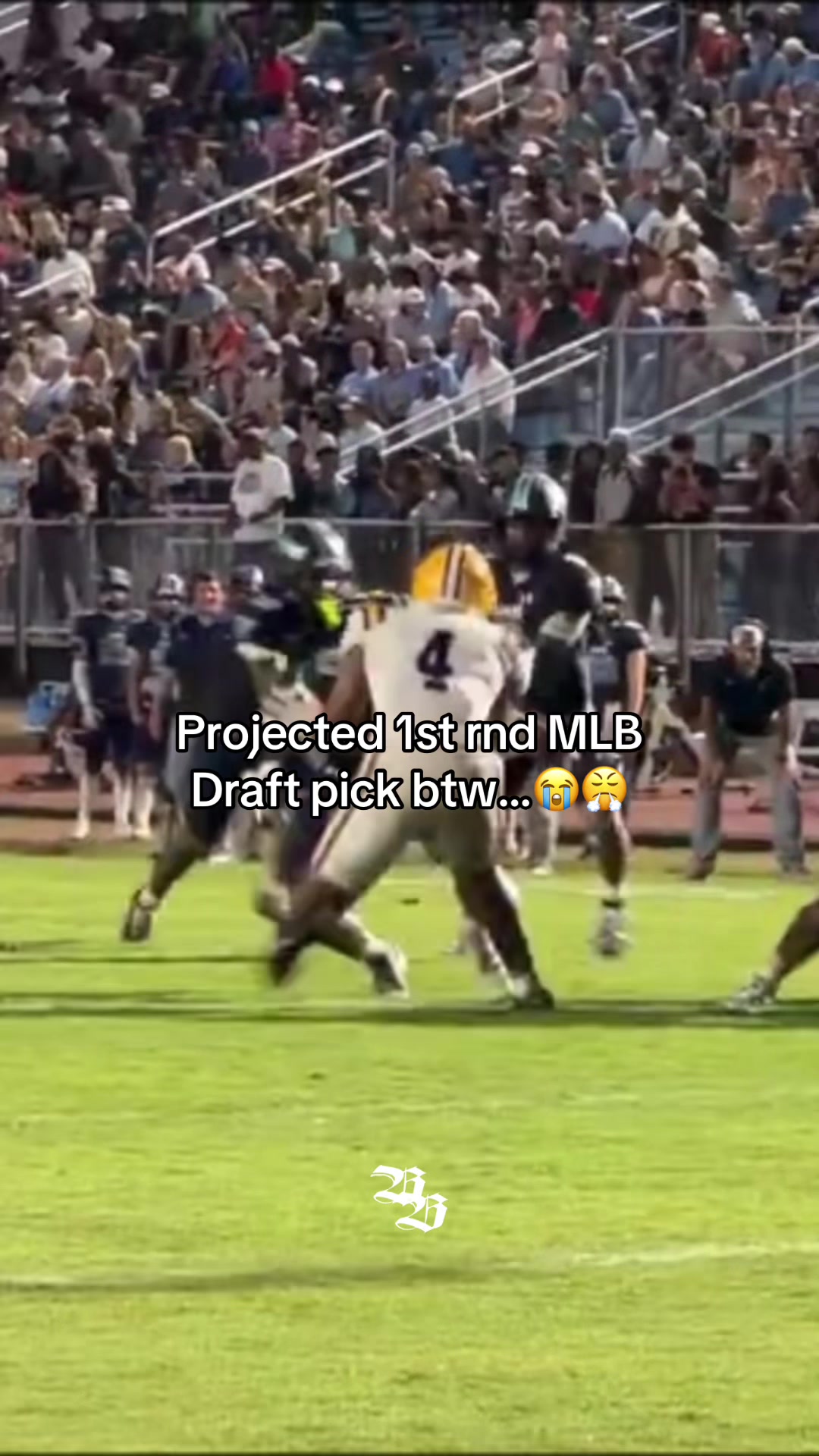 What are they feeding him😭 #jordingriffin #mlbdraft #fridaynightlights #lsufootball #lsubaseball