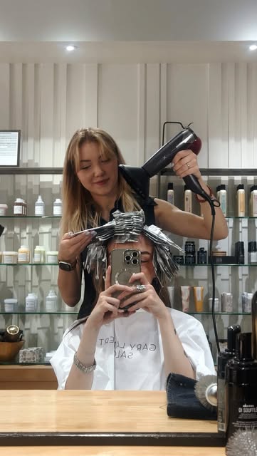 spend the day with me @lambertsalon !! bc more blonde = more fun right??? 💆🏼‍♀️✨🫧 #haircolor #hairsalon #grwm #hai...