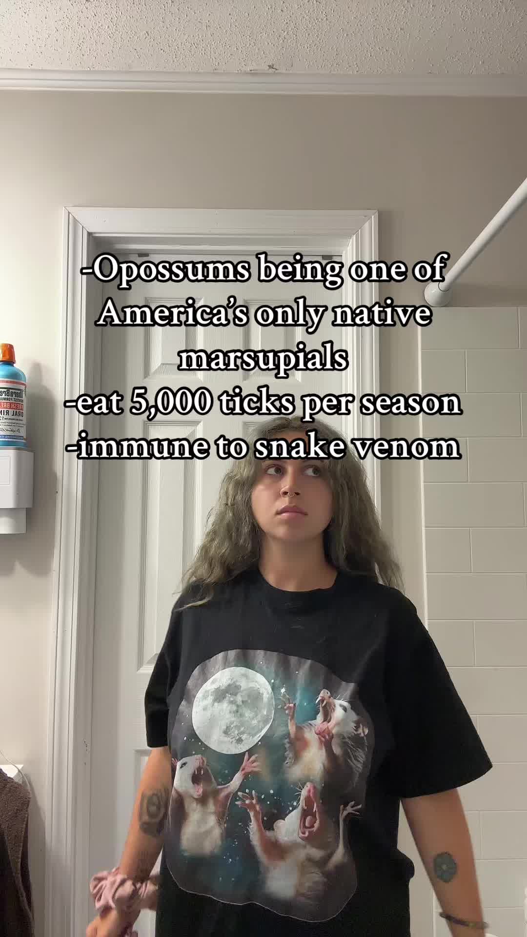 TRUE AMERICANS LOVE OUR MARSUPIAL