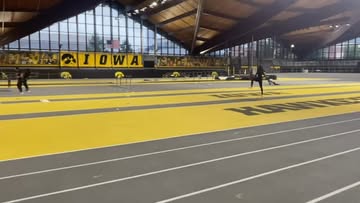 we back in the sand chat🏖️😁#track #longjump #gohawks🦅
