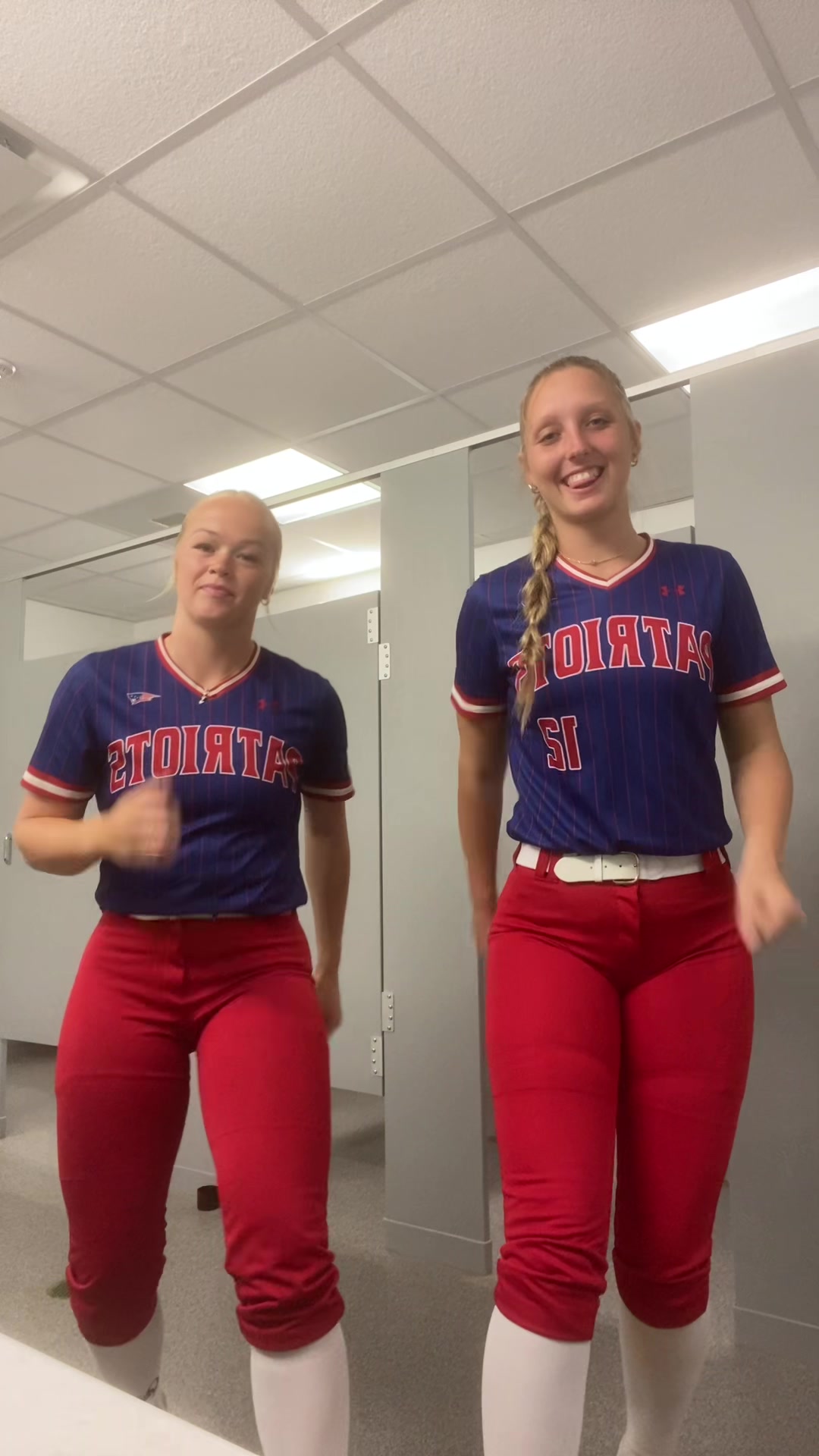gameday!! #fyp #softball #dumbblonde