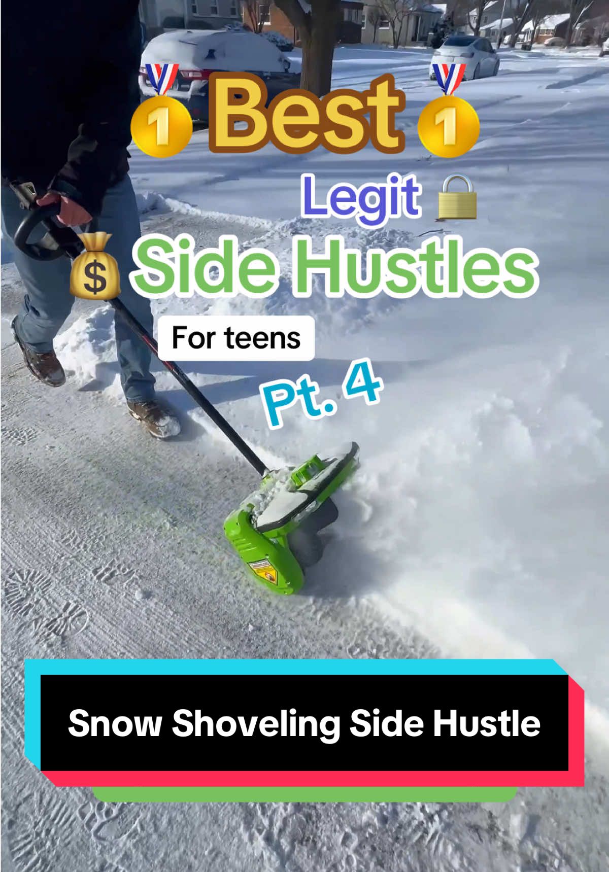 me n my friends always save this one any time it snows and we make BANK❄️💰✅ snow storm coming this week so we’re mak...