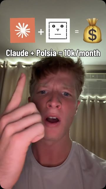 Claude and Polsia together is a game changer! #ai #productivity #onlinemoney