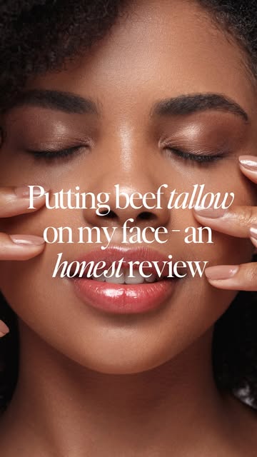 “Putting beef tallow on my face… an honest review” Ok we admit it — “beef tallow” doesn’t sound like something you wa...