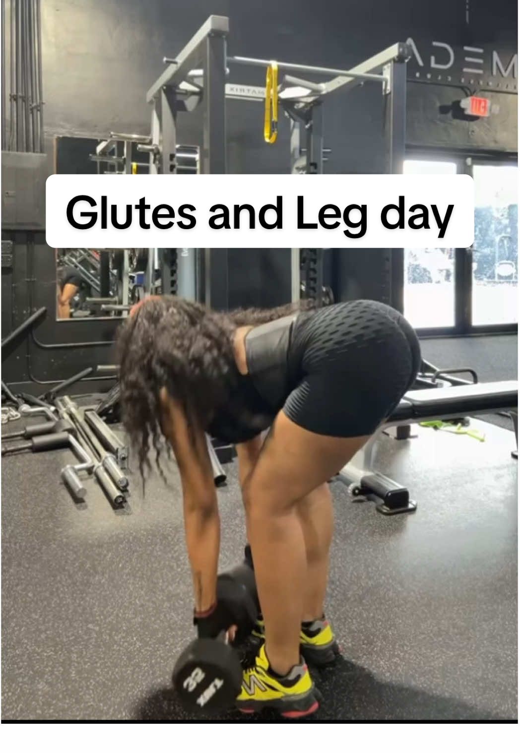 ✨ Caption It’s glutes and legs day 💪🍑 — the ultimate lower body burn! From squats and hip thrusts to lunges and leg...