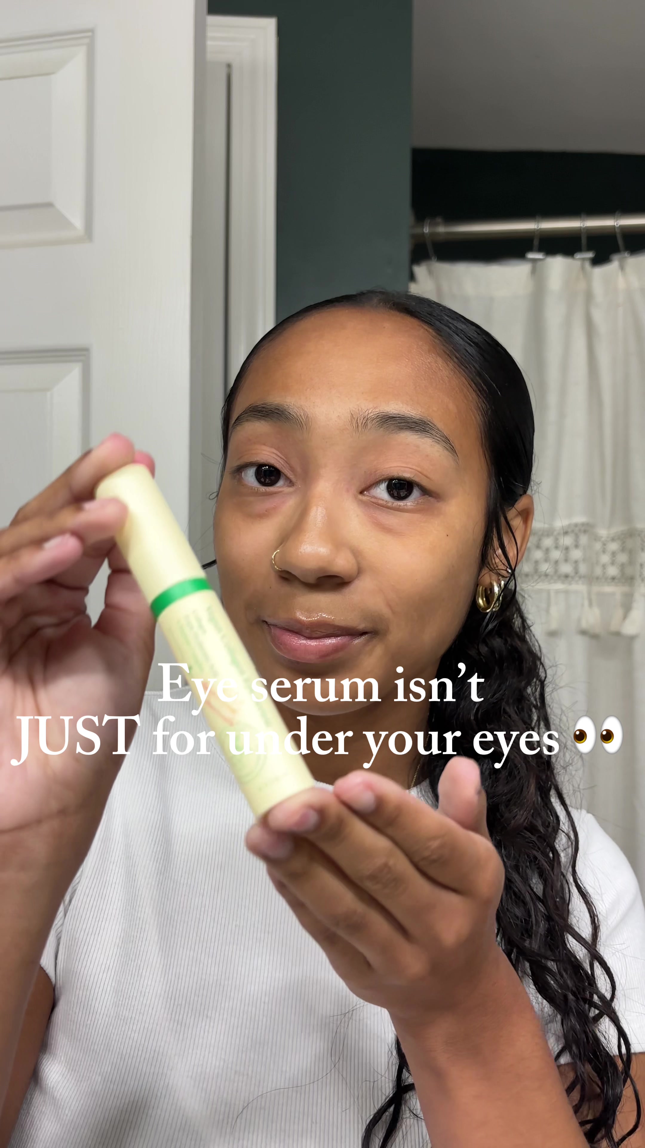 Who knew eye serum could be used in so many areas? 🧴✨ Adding this one to my routine asap! @AXIS-Y Store US @YesStyle...