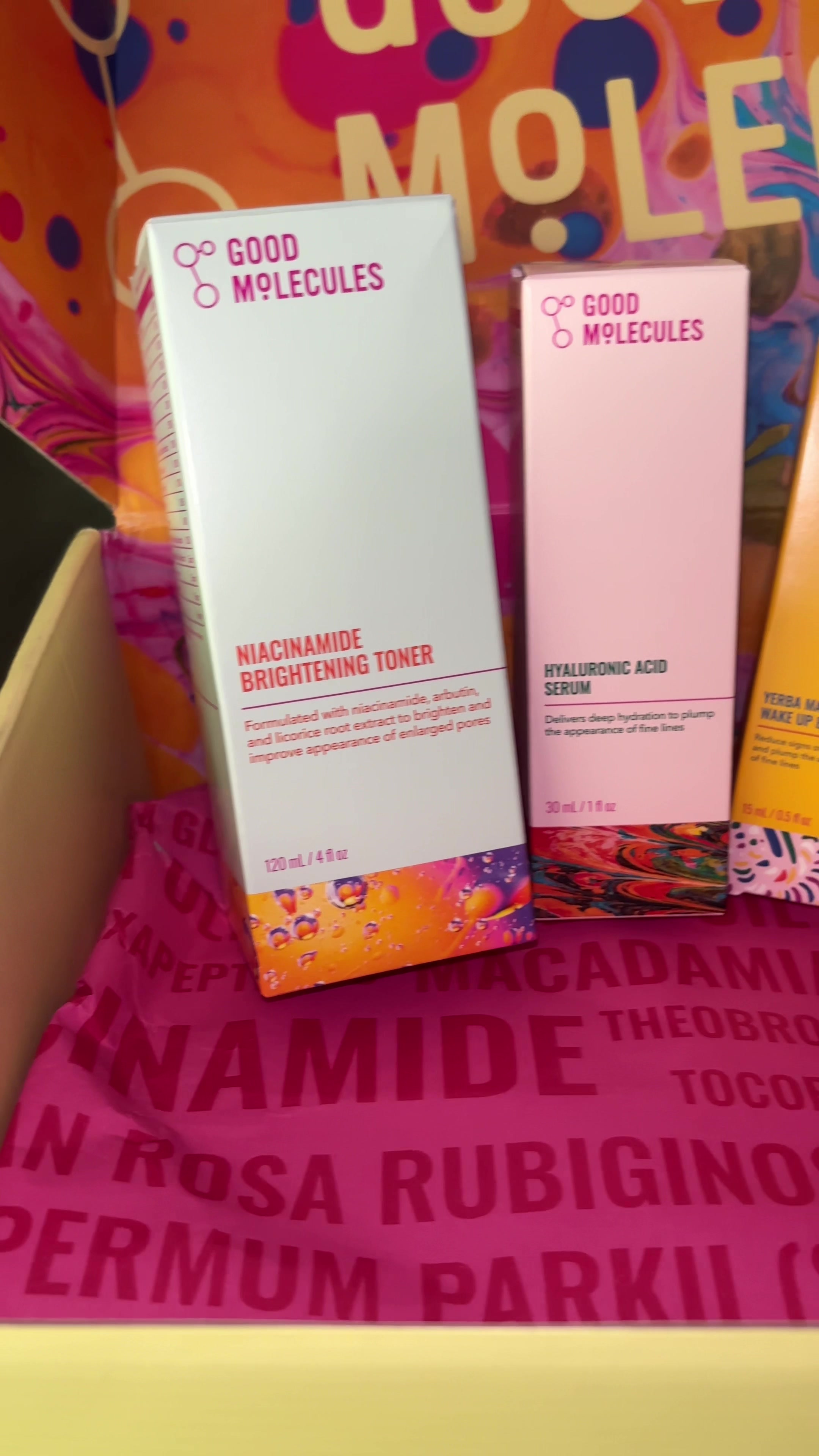 this is your sign to keep posting✨ a huge thank you to @Good Molecules 🤭🫧 can’t wait to try these products out!! #u...