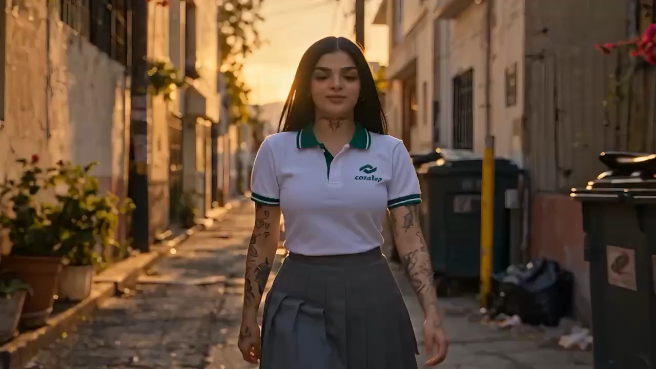 Karely Ruiz alley fight