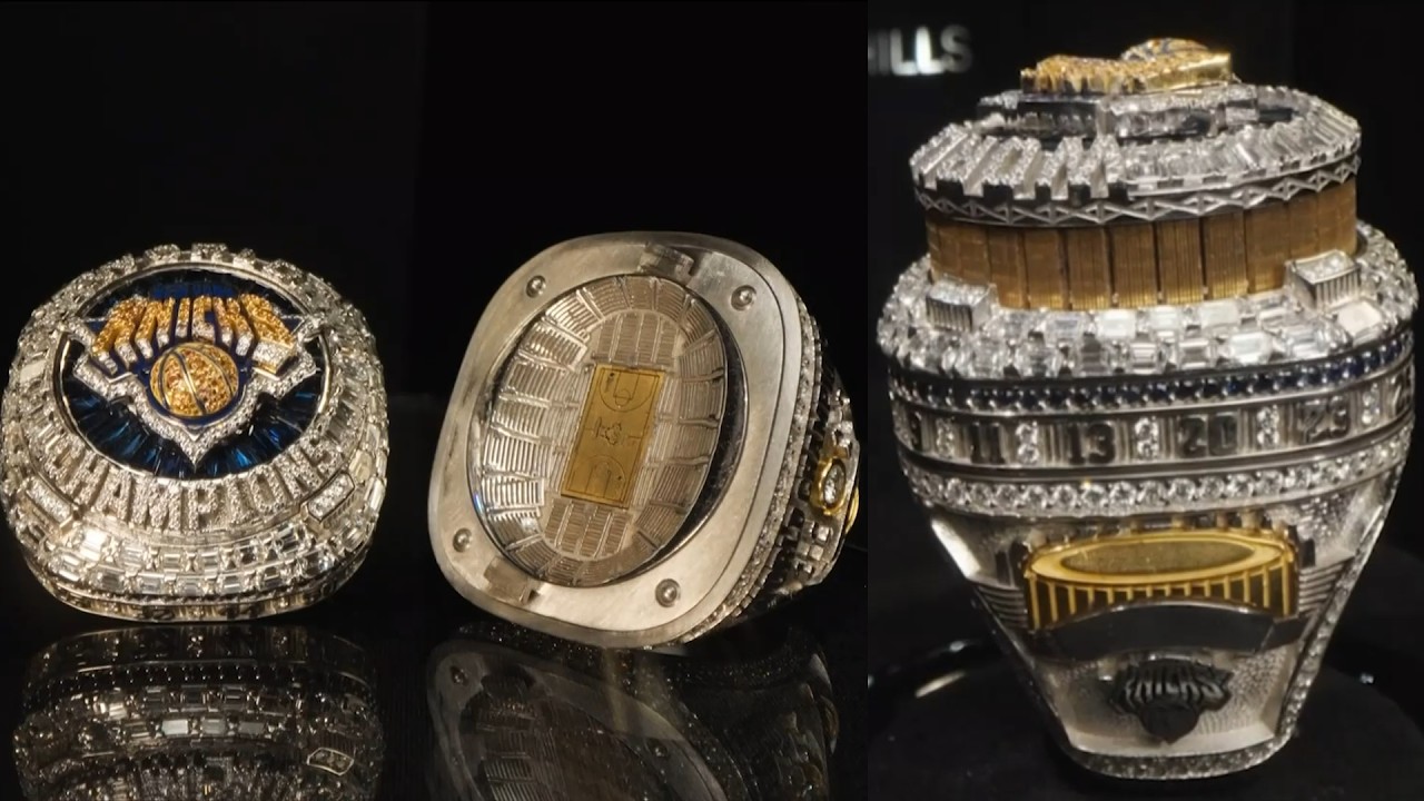 Inside the New York Knicks INSANE Championship Rings Inside the New York Knicks Championship Ring New York Knicks vs...