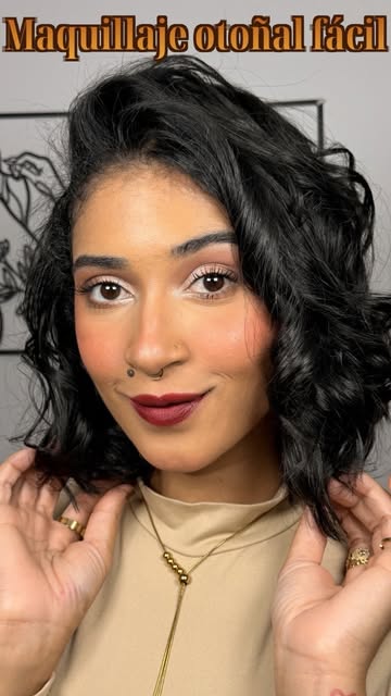 El look de ojos en tonos cálidos que vas a usar todo el otoño 🍂✨ Tutorial paso a paso con 5 sombras, fácil hasta si...