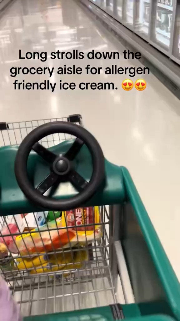 Kid approved allergen friendly ice cream