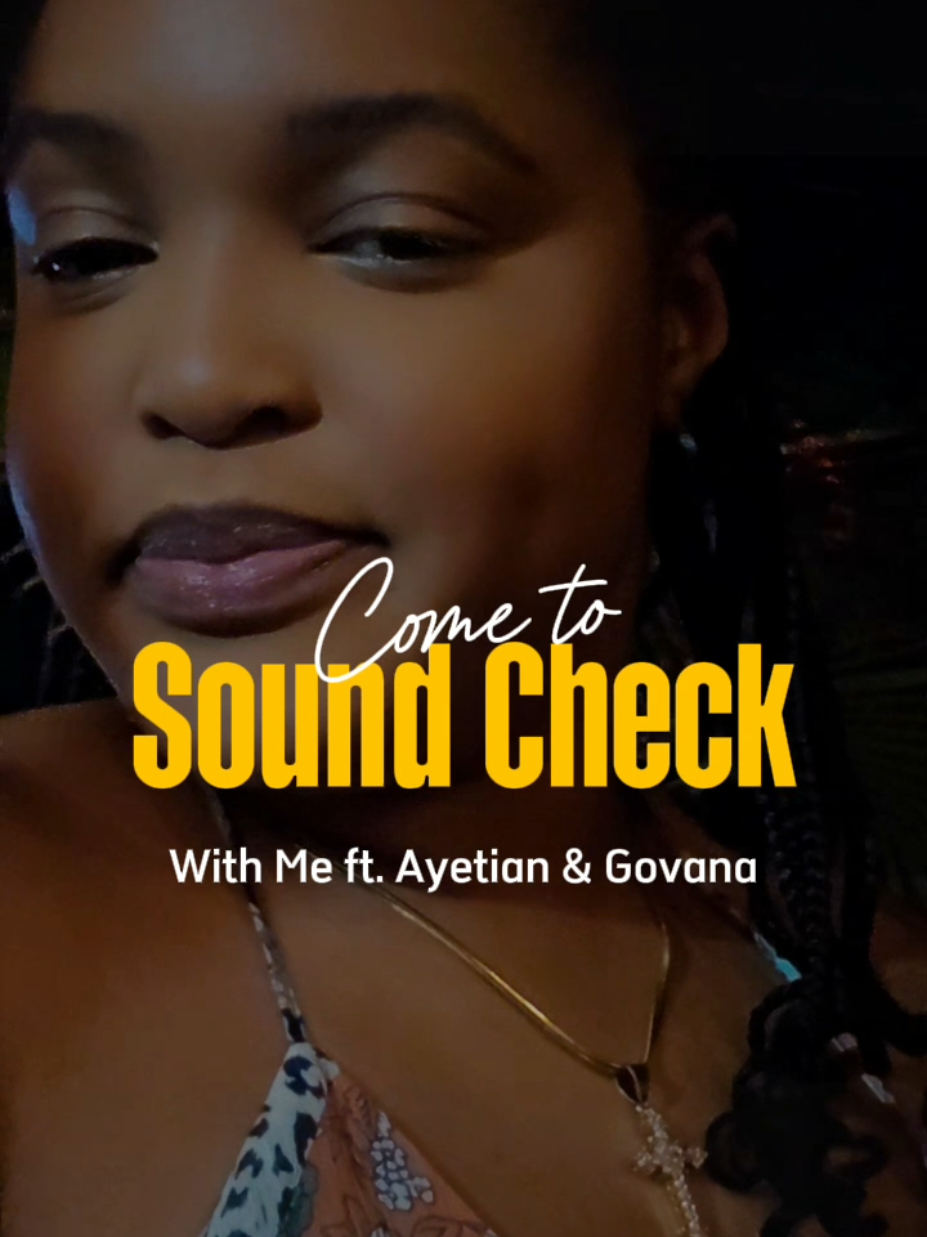 Highlights of Live performance from Ayetian and Govana at Sound Check Jamaica #ayetian #govana #soundcheck #fyp #live...
