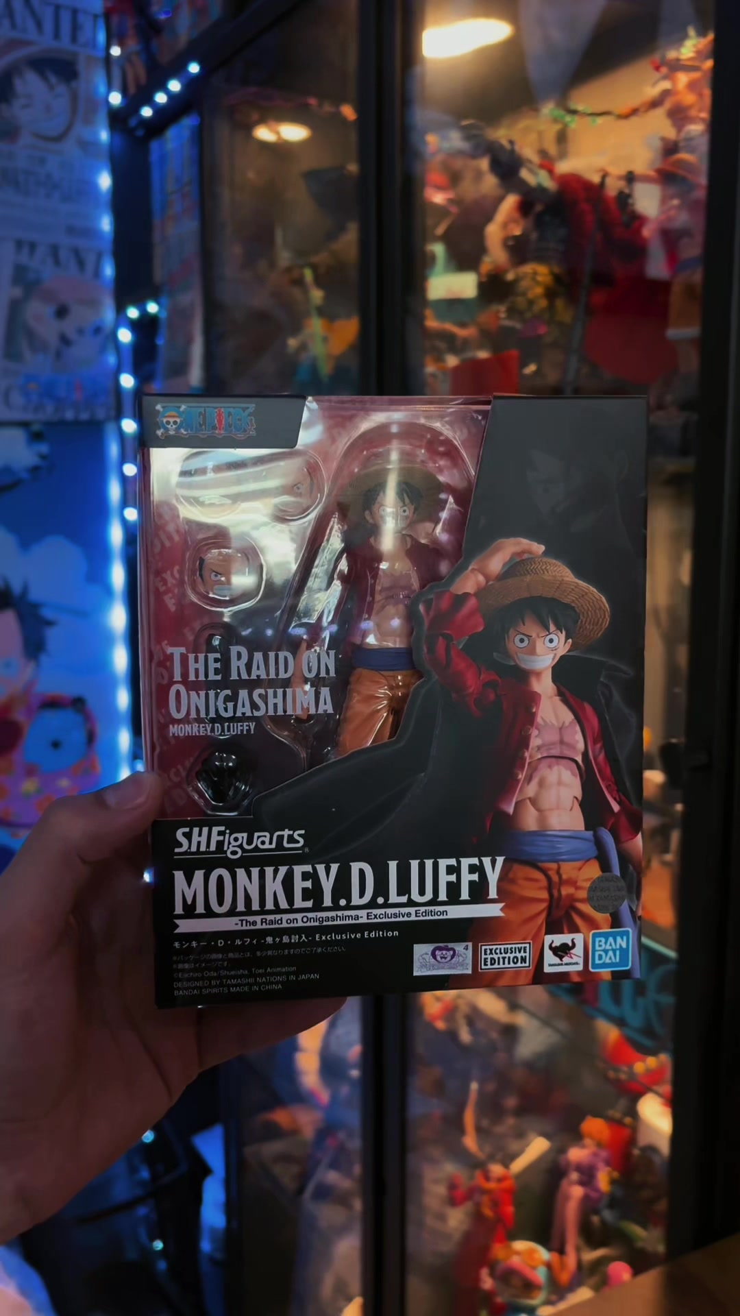 Comic con LUFFY ! #comiccon #shfiguarts #figtok #onepiece #onepieceedit @Bandai Toys & Collectibles @TAMA TOK (たまとっく)