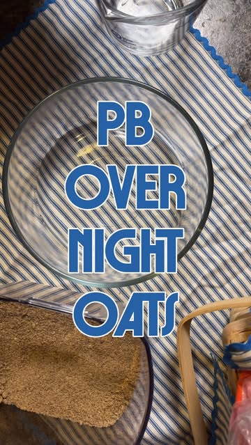 One of my go to easy breakfast recipes full of protein and tasty !! What’s your fave overnight oat recipe?? Featuring...