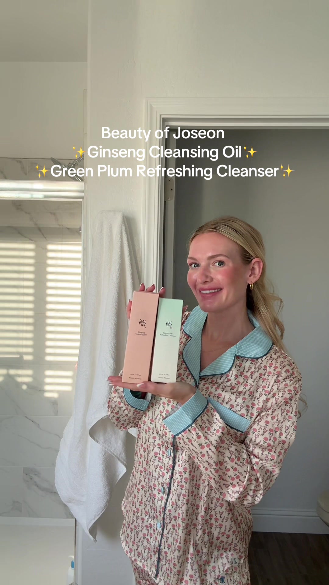 Double cleansing has officially become a non-negotiable in my nighttime routine 🫧🤍 Loving the @Beauty of Joseon Dee...
