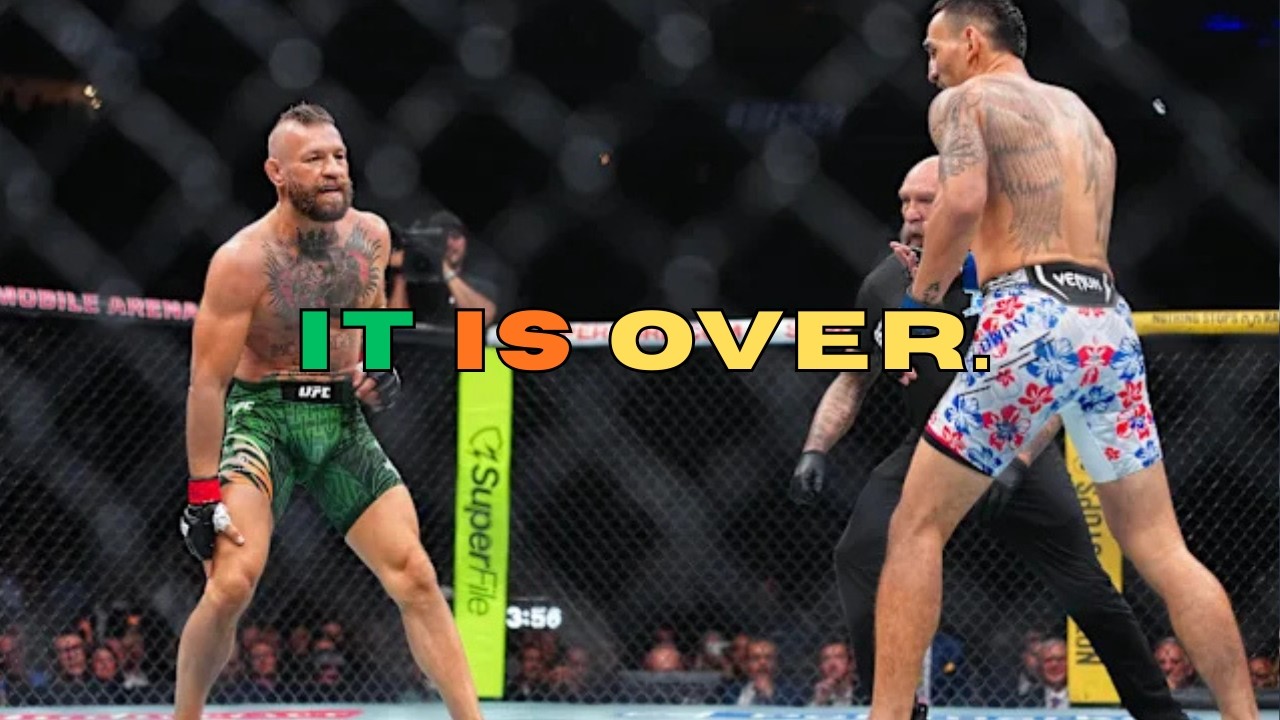 It is OVER. We didnt even get an Octagon Retirement Video. It is over for Conor Mcgregor. THIS IS MY INSTANT REACTION...