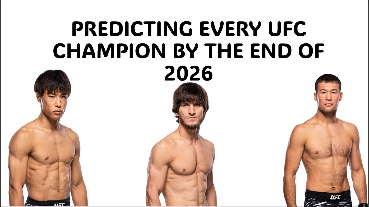 EVERY UFC Champion by January 1, 2027 YOOO whats going on guys. In this video I will be predicting with 100% accuracy...