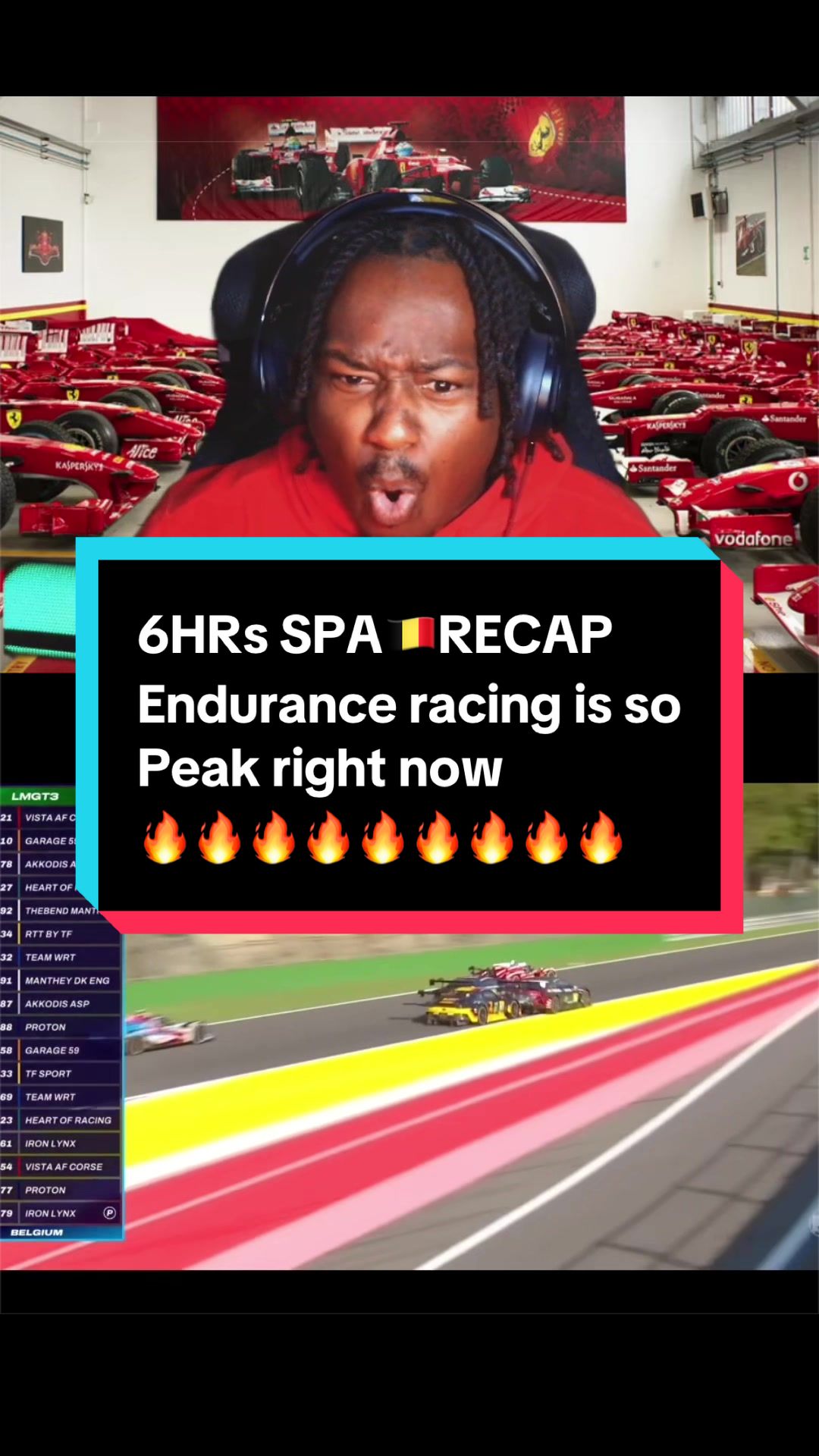 2026 6HRs of SPA🇧🇪 pure hard racing🔥WEC in SPA>>>F1 in SPA #wec #hypercar #f1tiktok